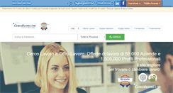 Desktop Screenshot of cercolavoro.com